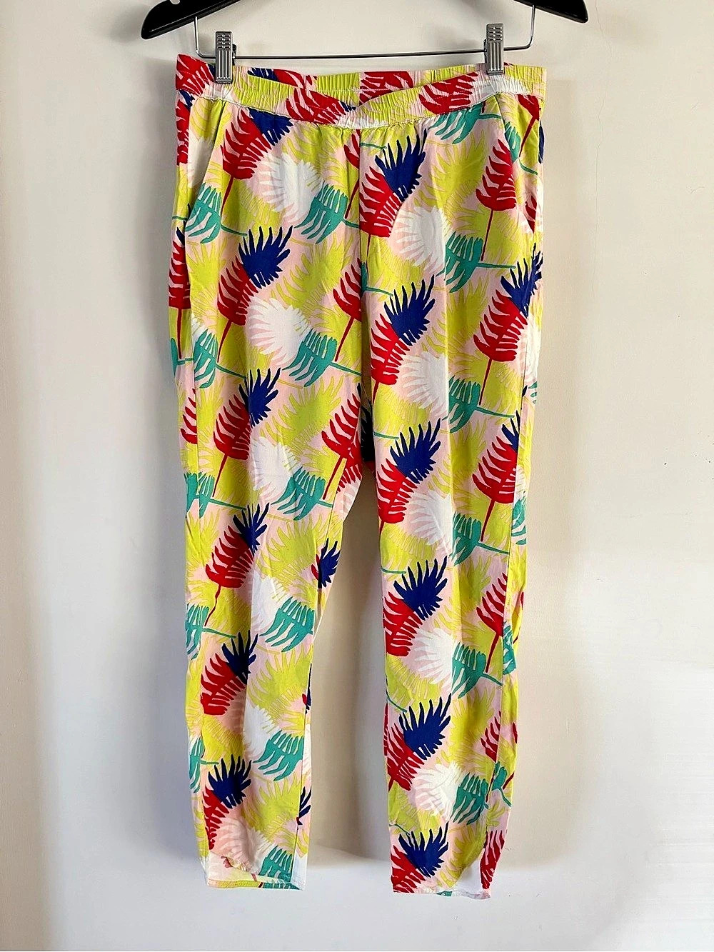Marine Layer Women's Tropical Print Pants Sz M